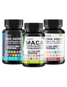 Suplemento Todo en 1 XF con Musgo Marino y Ginseng - 180 Cápsulas