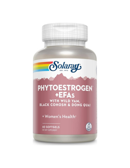 Solaray PhytoEstrogen Plus EFAs 60 Cápsulas - Menopausia Solaray PhytoEstrogen Plus EFAs 60 Cápsulas - Menopausia