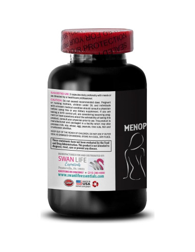 Suplemento Menopausia Mujeres - Trébol Rojo y Cohosh Negro 85g