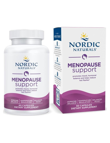 Suplemento Menopausia Nordic Naturals - 60 Cápsulas - Equilibrio Hormonal y Estado de Ánimo Suplemento Menopausia Nordic Naturals - 60 Cápsulas - Equilibrio Hormonal y Estado de Ánimo