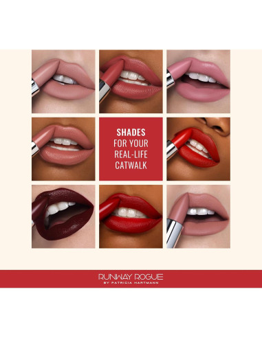 Labial Mate Hidratante Runway Rogue 90s Vibe Berry-Nude
