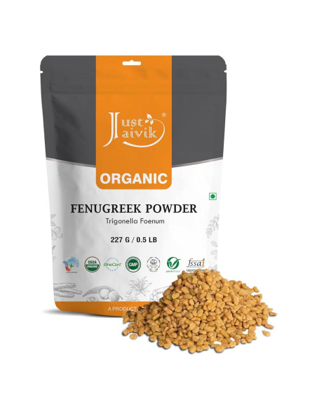 Polvo de Fenogreco Orgánico Just Jaivik 227 g - Digestión y Inmunidad Polvo de Fenogreco Orgánico Just Jaivik 227 g - Digestión y Inmunidad