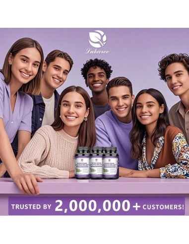 Suplemento Kava Kava Lukaree 60 Cápsulas 50% Kavalactonas