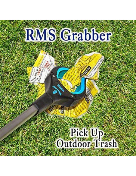 Agarrador Extra Largo RMS 86 cm con Mandíbula Giratoria - Azul Agarrador Extra Largo RMS 86 cm con Mandíbula Giratoria - Azul