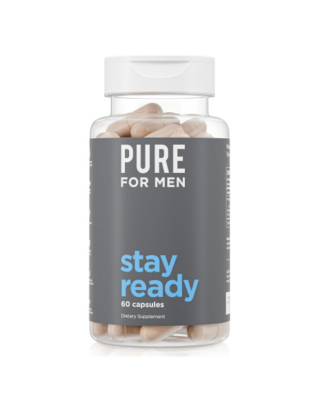 Suplemento de Fibra Vegano Pure for Men 60 Cápsulas Suplemento de Fibra Vegano Pure for Men 60 Cápsulas