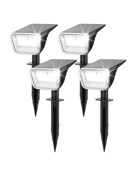 Luces Solares Linkind 60 LEDs IP67 para Jardín 4 Paquete Luces Solares Linkind 60 LEDs IP67 para Jardín 4 Paquete