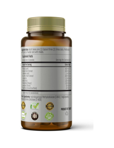 Suplemento Natural para Sueño Talya Relax - 60 Cápsulas Veganas