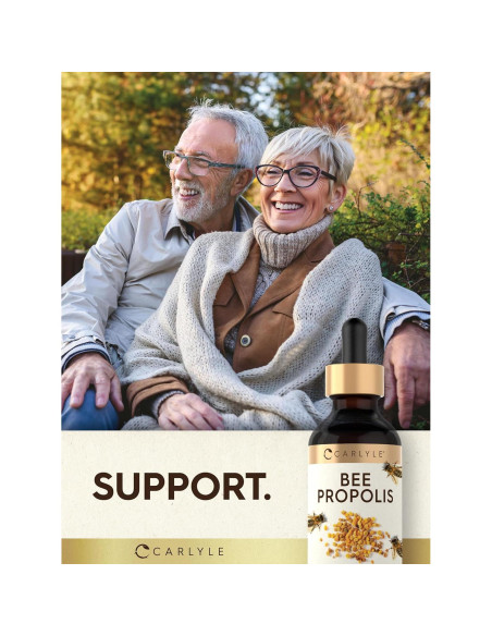 Extracto de Propolis de Abeja Carlyle 60 ml - Suplemento Sin OGM Extracto de Propolis de Abeja Carlyle 60 ml - Suplemento Sin OGM