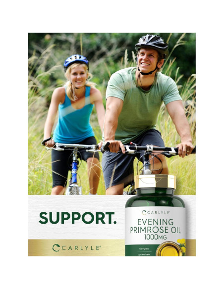 Cápsulas de Aceite de Onagra Carlyle 1000mg - 80 Gelatinas Cápsulas de Aceite de Onagra Carlyle 1000mg - 80 Gelatinas