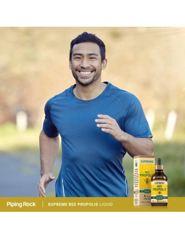 Tintura de Propóleos de Abeja Piping Rock 118 ml - Suplemento Sin OGM