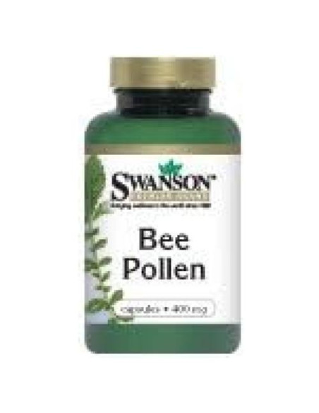 Pólen de Abeja Swanson 400 mg 100 Cápsulas Suplemento
