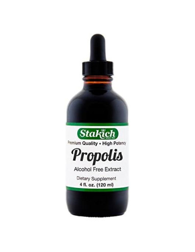 Extracto de Propóleos Stakich 120 ml Sin Alcohol 30% Concentrado
