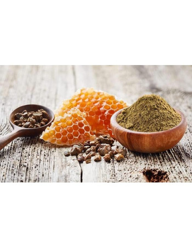 Polvo de Propóleos de Abeja 0.45 kg Ingredientes Originales Puros