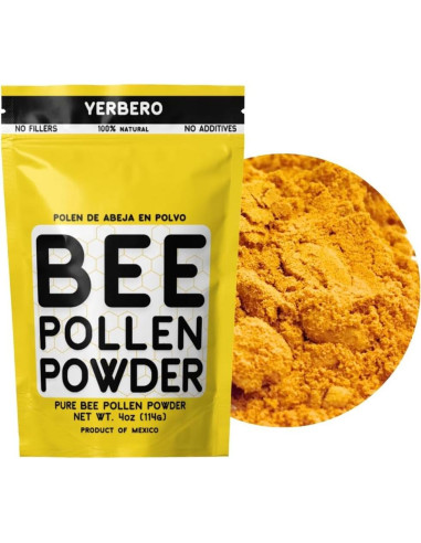 Polvo de Polen de Abeja Yerbero 114g | 100% Natural y Sin Aditivos