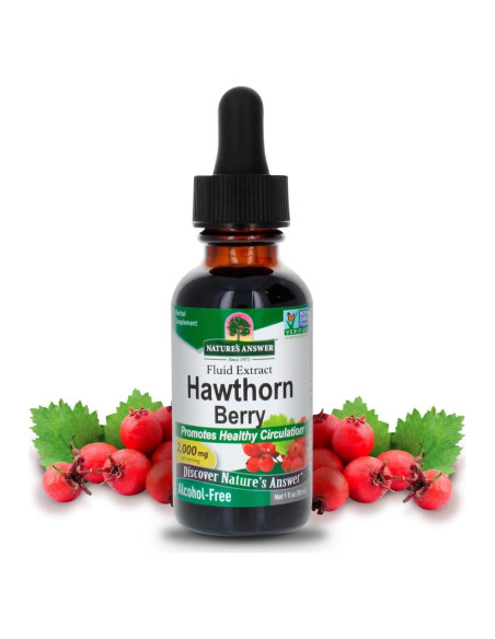 Extracto de Baya de Espino Nature's Answer 30 ml - Soporte Cardiovascular Extracto de Baya de Espino Nature's Answer 30 ml - Soporte Cardiovascular