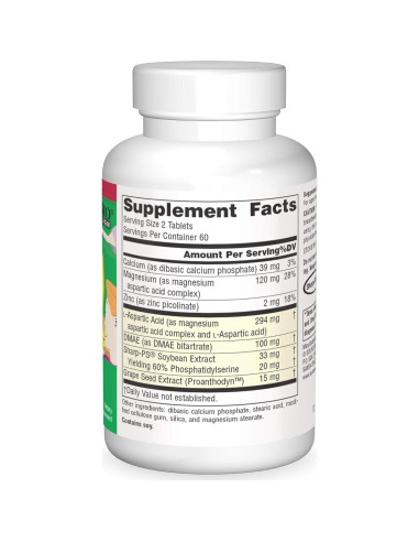 Source Naturals Niño Atento - Suplemento Cognitivo 120 Tabletas