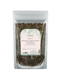 Hojas y Flores de Espino Orgánico Starwest Botanicals 113 g
