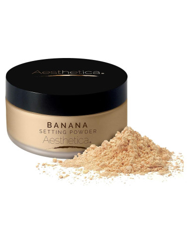 Polvo Suelto Fijador Aesthetica Banana - 19.84 g