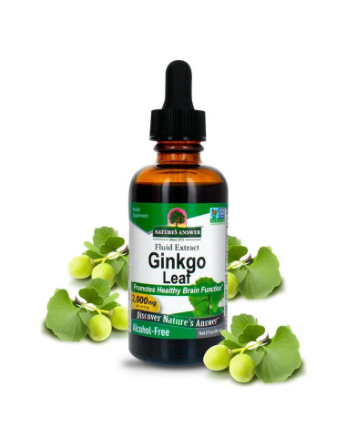 Extracto de Ginkgo Biloba Nature's Answer 59 ml - Apoyo Cognitivo