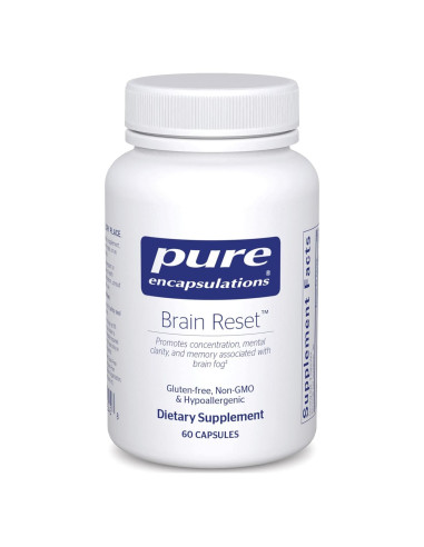 Suplemento Cerebral Pure Encapsulations 60 Cápsulas - Apoyo Memoria