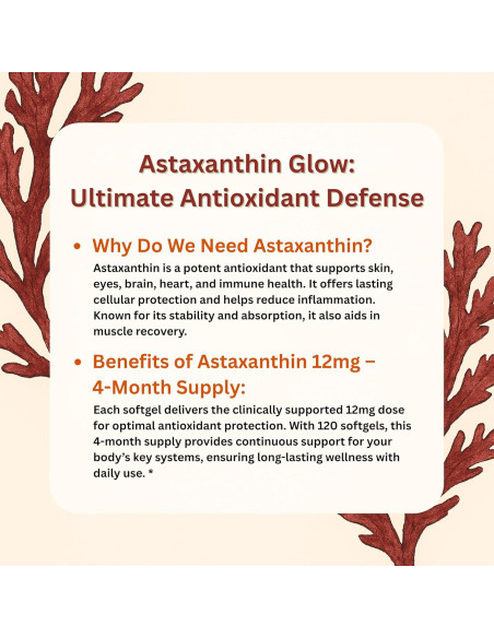 Astaxantina 12mg 120 Gelatinas Blandas Micro Ingredients Astaxantina 12mg 120 Gelatinas Blandas Micro Ingredients
