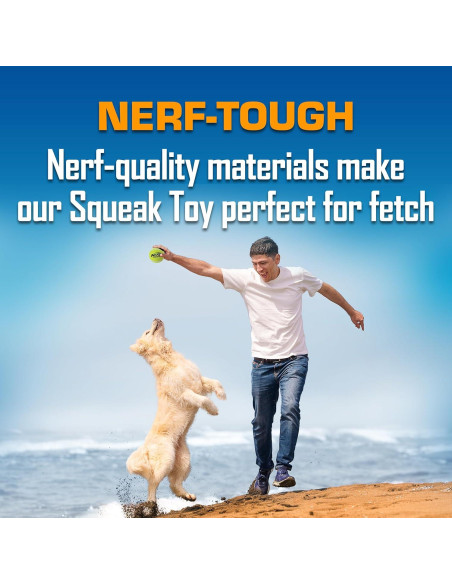 Conjunto de Juguetes para Perros Nerf 16 Piezas Verde Conjunto de Juguetes para Perros Nerf 16 Piezas Verde