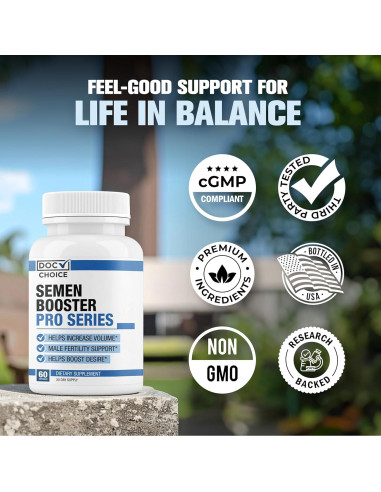 Aumentador de Volumen de Semen EPN - 60 Cápsulas Rápidas