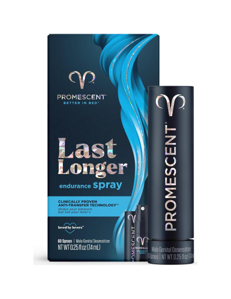 Spray Retraso Promescent 7.4ml + Aumentador Testosterona Hombres Spray Retraso Promescent 7.4ml + Aumentador Testosterona Hombres