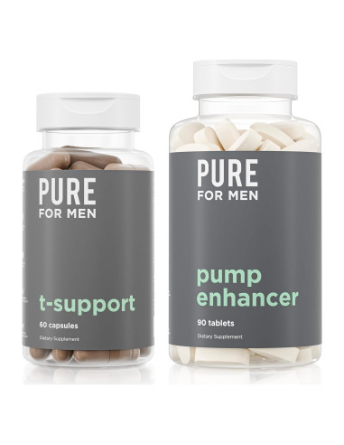 Suplemento Pure for Men Rendimiento Máximo 60 Cápsulas y 90 Tabletas