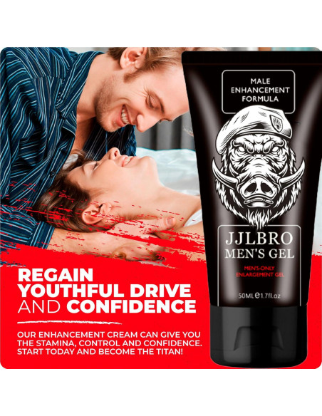 Gel de Masaje Aumento Irvy para Hombres 50ml - Rendimiento y Tamaño Gel de Masaje Aumento Irvy para Hombres 50ml - Rendimiento y Tamaño