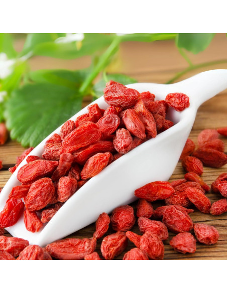 Bayas de Goji Secas Orgánicas Anna y Sarah 1.36 kg Bolsa Bayas de Goji Secas Orgánicas Anna y Sarah 1.36 kg Bolsa