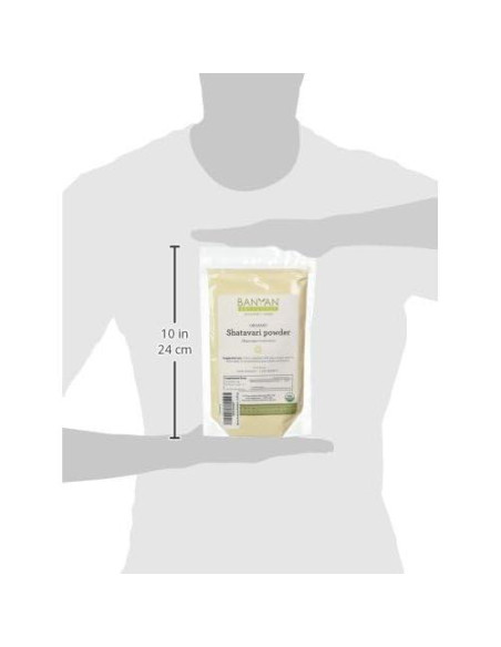 Polvo de Shatavari Orgánico Banyan Botanicals 226.8g - Hierba Ayurvédica