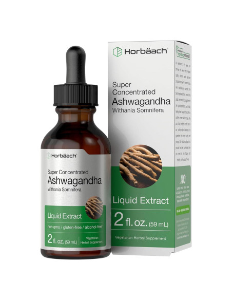 Extracto Líquido de Raíz de Ashwagandha Horbach 59 ml Extracto Líquido de Raíz de Ashwagandha Horbach 59 ml
