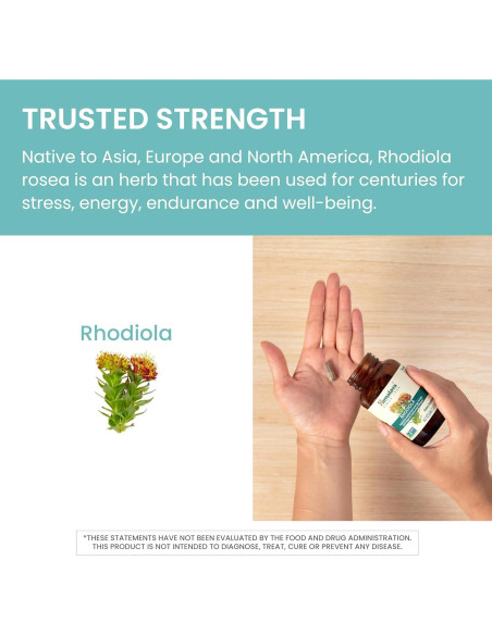 Himalaya Rhodiola Rosea 250 mg - Energía y Estrés - 60 Cápsulas Veganas Himalaya Rhodiola Rosea 250 mg - Energía y Estrés - 60 Cápsulas Veganas
