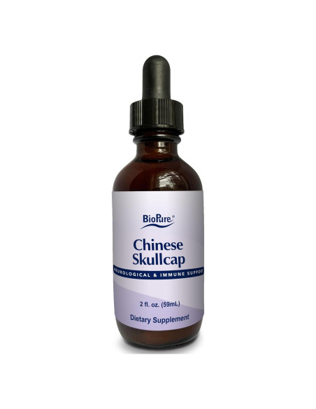 Tintura Herbal BioPure de Skullcap Chino 59 mL - Apoyo Inmunológico y Neurológico Tintura Herbal BioPure de Skullcap Chino 59 mL - Apoyo Inmunológico y Neurológico