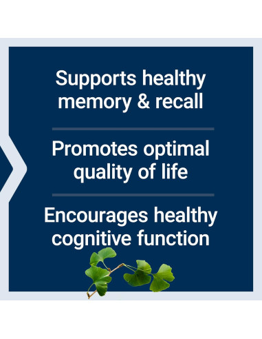 Extracto de Ginkgo Biloba Life Extension 120 mg 365 Cápsulas
