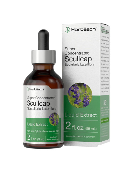 Extracto Líquido de Scullcap Horbach 60 ml Sin Alcohol Extracto Líquido de Scullcap Horbach 60 ml Sin Alcohol