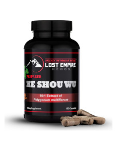 Cápsulas He Shou Wu 150 unidades - Extracto 10:1 de Fo-Ti