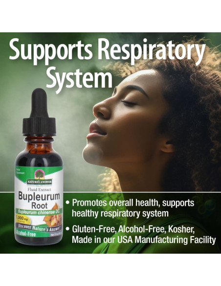 Raíz de Bupleurum Nature's Answer 1000mg - Suplemento Herbal Natural Raíz de Bupleurum Nature's Answer 1000mg - Suplemento Herbal Natural