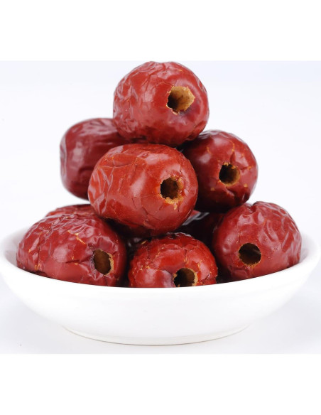 Dátiles Jujube Sin Hueso WZQLAOYS 0.45 kg Fruta Seca Natural Dátiles Jujube Sin Hueso WZQLAOYS 0.45 kg Fruta Seca Natural