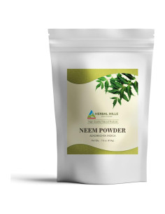 Polvo de Neem Herbal Hills 453 g - Cuidado de Piel y Cabello