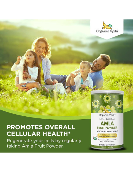 Polvo de Amla Orgánico Veda 198g - Superalimento Saludable Polvo de Amla Orgánico Veda 198g - Superalimento Saludable