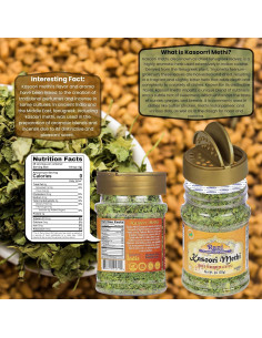 Hojas de Fenogreco Secas Rani 28g - Todo Natural Vegano 2