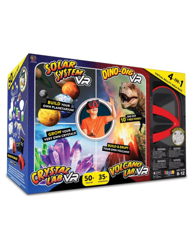 Laboratorio VR Deluxe 4 en 1 Abacus - Aprendizaje STEM 8+