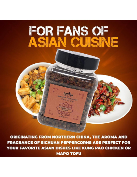Pimienta de Szechuan Fusion Select 170g - Sazonador Culinario Pimienta de Szechuan Fusion Select 170g - Sazonador Culinario