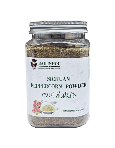 Polvo de Pimienta de Sichuan BAILINHOU 150g - Sabor Auténtico Polvo de Pimienta de Sichuan BAILINHOU 150g - Sabor Auténtico