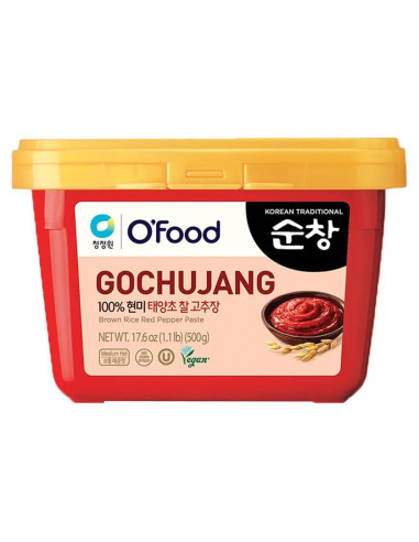 Pasta de Gochujang O'Food 500g - Salsa Picante Coreana