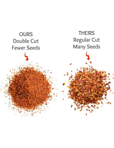 Pimiento Rojo Triturado Doble Corte 340g - Sin Semillas - Especia Picante 2