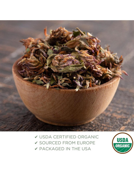 Flores de Trébol Rojo Orgánico ELANEN 57g - Té Natural Flores de Trébol Rojo Orgánico ELANEN 57g - Té Natural