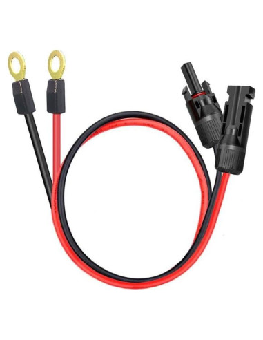 Conector Solar ZHOFONET 10AWG 60cm O Ring para Batería